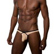 Doreanse Men Sexy Thong Beige polyamid Large Herre