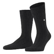 Burlington Strømper Dover Socks Svart ull Str 40/46 Dame