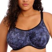 Elomi BH Energise Underwire Sport Support Bra Lilla Mønster E 85 Dame