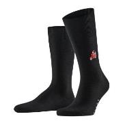 Falke Strømper Airport Driving Santa Sock Svart Str 41/42 Herre