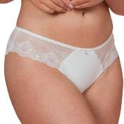 Trofe Brazilian Brief Truser Hvit polyamid Large Dame