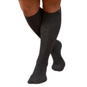 Trofe Cotton Knee High Sock Strømper Grå Str 35/38 Dame