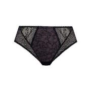 Elomi Truser Lucie High Leg Brief Svart Large Dame