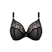 Elomi BH Namrah Underwire Bandless Plunge Bra Svart F 90 Dame