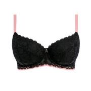 Freya BH Off Beat UW Padded Half Cup Bra Svart I 65 Dame