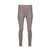 Magic Leather Look Legging Brun Medium Dame