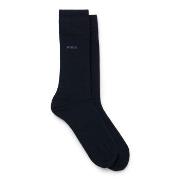 BOSS Strømper 2P Bamboo RS Socks Mørkblå Bambus Str 43/46 Herre