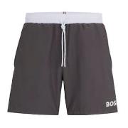 BOSS Badebukser Starfish Swim Shorts Grå polyester XX-Large Herre