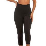 Magic Lounge Cropped Legging Svart polyamid X-Large Dame