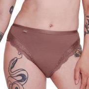 Sloggi Truser 2P Romance Tai Mørkrosa 36 Dame