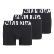 Calvin Klein 3P Intense Power Trunks Svart bomull Small Herre