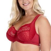 Miss Mary Jacquard And Lace Underwire Bra BH Rød B 80 Dame