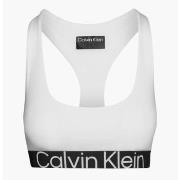 Calvin Klein BH Sport Medium Impact Sports Bra Svart/Hvit Small Dame