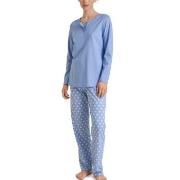 Calida Shell Nights Pyjamas Lysblå bomull Small Dame