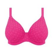 Elomi Bazaruto Underwire Plunge Bikini Top Rosa polyamid F 85 Dame