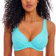 Freya Jewel Cove UW High Apex Bikini Top Turkis Mønster G 80 Dame