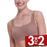 Sloggi BH ZERO Feel 2 0 Top Brun Small Dame