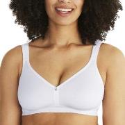 Swegmark BH Cotton Soft Moulded Cups Bra Hvit D 85 Dame