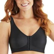 Swegmark BH Front Fastening CoolMax Moulded Soft Bra Svart B 80 Dame