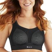 Swegmark BH Stability CoolMax Moulded Cup Sports Bra Svart D 75 Dame