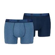 Puma 2P Men Everyday Basic Boxer Denimblå bomull Small Herre