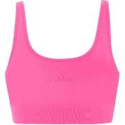 adidas BH BOS Smart Micro 720 Seamless Lounge Bra Rosa polyamid Large ...