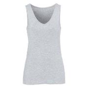 Damella Bamboo 31301 Tank Top Grå Bambus Small Dame