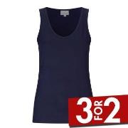 Damella Bamboo 31301 Tank Top Marine Bambus X-Large Dame