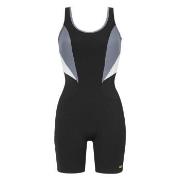 Damella Cindy Chlorine Resistant Long Leg Swimsuit Svart polyamid 38 D...