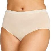 Damella Truser Classic Cotton Midi Brief Pudder bomull XX-Large Dame