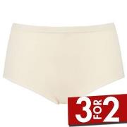 Damella Truser High Waist Maxi Brief Vanilje merinoull 40 Dame