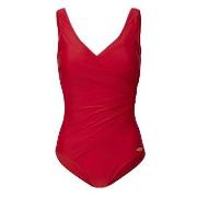 Damella Julia Basic Swimsuit Rød 36 Dame