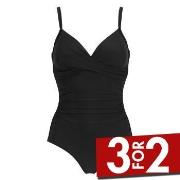 Damella Tara Swimsuit Svart 48 Dame