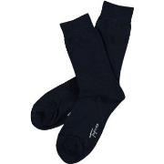 Topeco Strømper Men Classic Socks Plain Marine Str 39/41 Herre