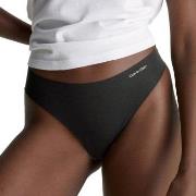 Calvin Klein Truser Invisibles Cotton Thong Svart X-Large Dame