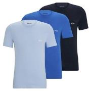 BOSS 3P Classic T ShirtRN Marine/Blå bomull Small Herre