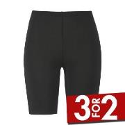 Damella Truser Bamboo Shorts Svart Bambus X-Large Dame