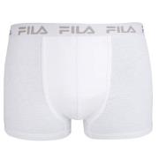 FILA 2P Cotton Boxers Hvit bomull Medium Herre