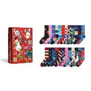 Happy socks Strømper 24P Advent Calendar Socks Gift Set Mixed bomull S...