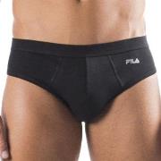 FILA Basic Brief Svart bomull Medium Herre