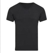 JBS Bamboo V Tee Absorbent T Shirt Svart Medium Herre