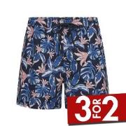 JBS Badebukser Recycled Basic Swim Shorts Blå Mønster polyester 3XL He...