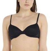 Calvin Klein BH Sheer Marquisette Demi T-shirt Bra Svart polyamid B 65...