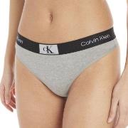 Calvin Klein Truser CK96 Cotton Thong Lysgrå bomull X-Small Dame