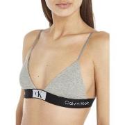 Calvin Klein BH CK96 Triangle Bra Grå bomull X-Small Dame