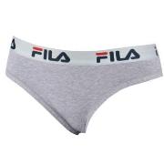 FILA Truser Women String Grå bomull Large Dame