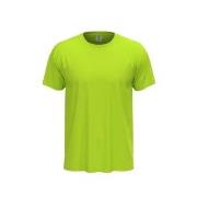 Stedman Classic Men T-shirt Limegrønn bomull Large Herre