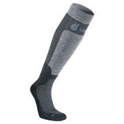 Seger Strømper Byggmark Mid Compression Sock Svart/Grå Str 43/45