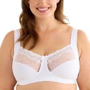 Swegmark BH Delight Soft Bra Hvit polyamid B 80 Dame