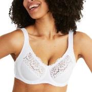 Swegmark BH Organic Cottton Bloom Wire Bra Hvit B 80 Dame